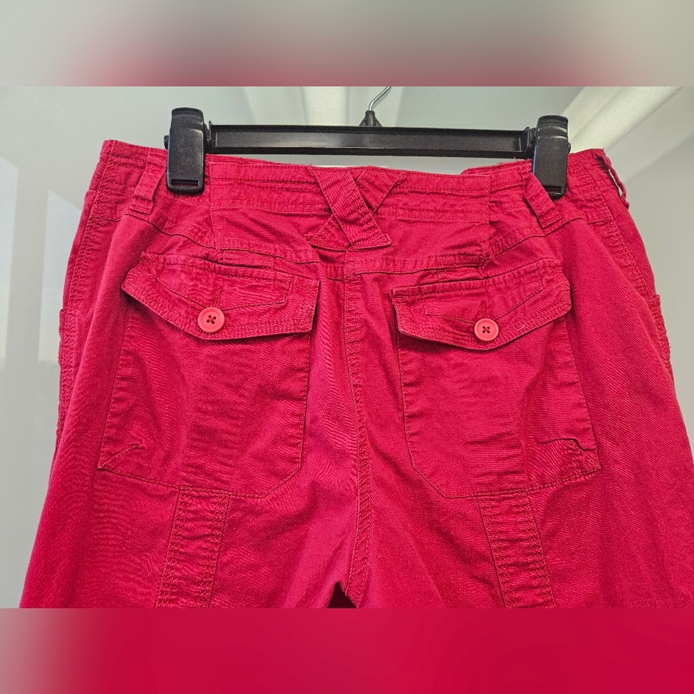 Style&Co Red Cargo Pants - Picture 5 of 11